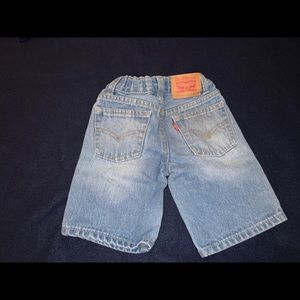 Levi’s denim boy shorts